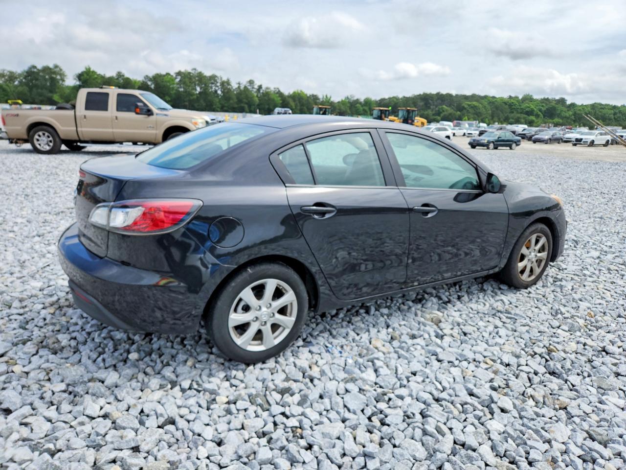 2011 Mazda 3 I Black vin: JM1BL1VG3B1357939