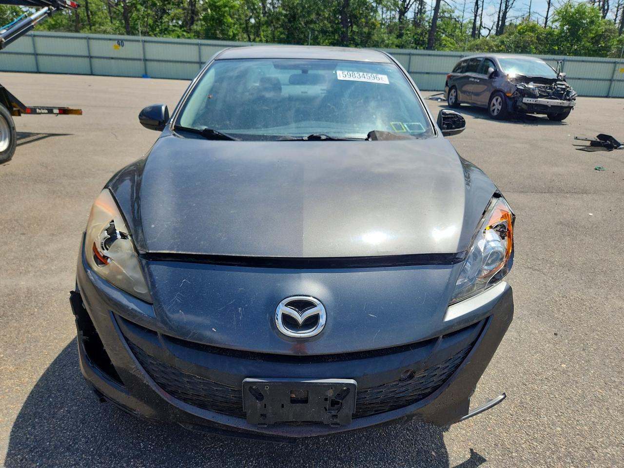 2011 Mazda 3 I Black vin: JM1BL1VG3B1363739
