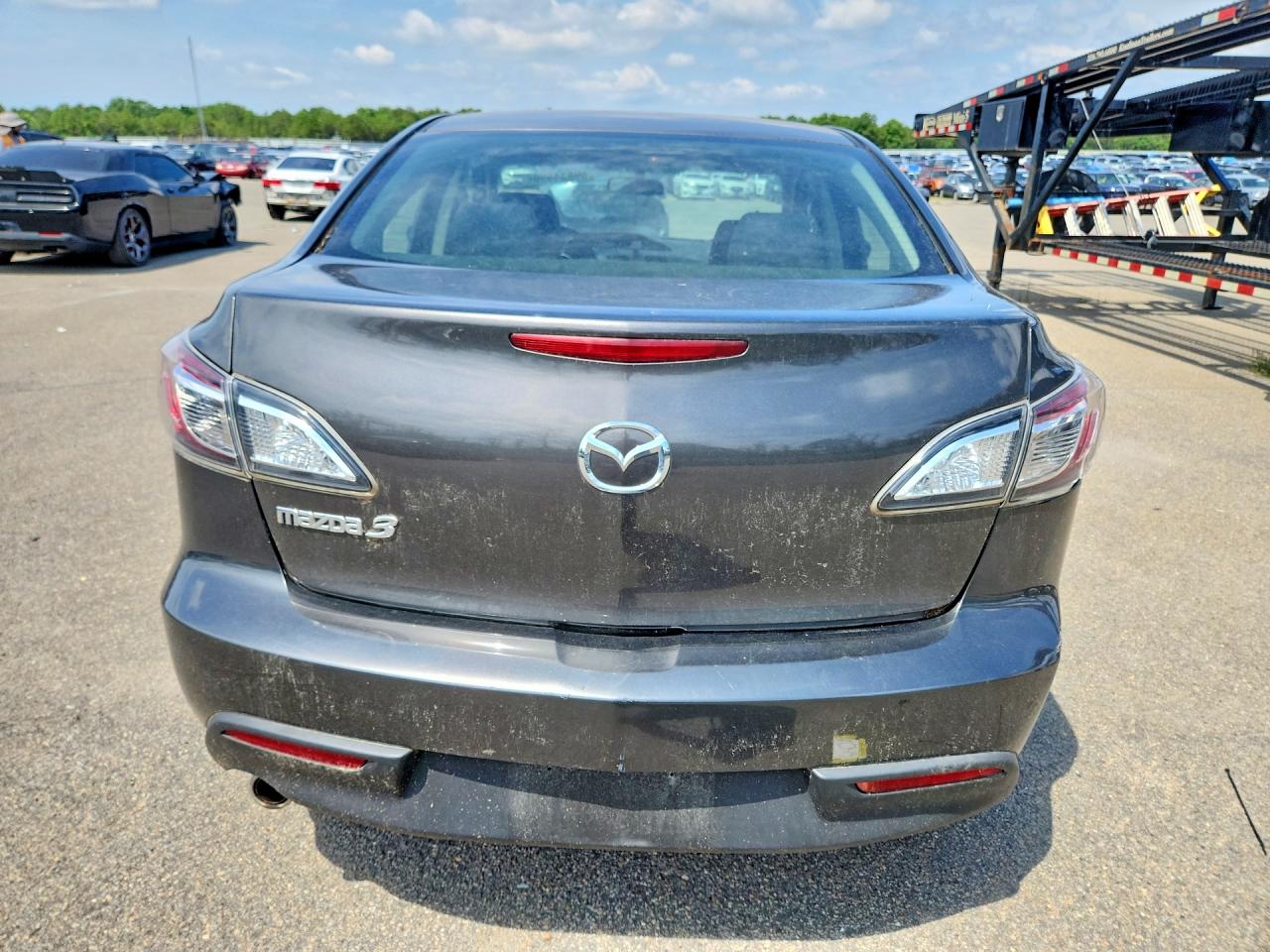 2011 Mazda 3 I Black vin: JM1BL1VG3B1363739