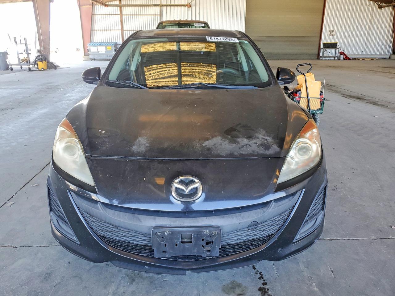 2011 Mazda 3 I Black vin: JM1BL1VG3B1434115