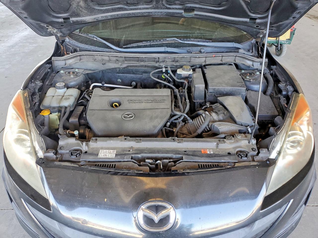 2011 Mazda 3 I Black vin: JM1BL1VG3B1434115