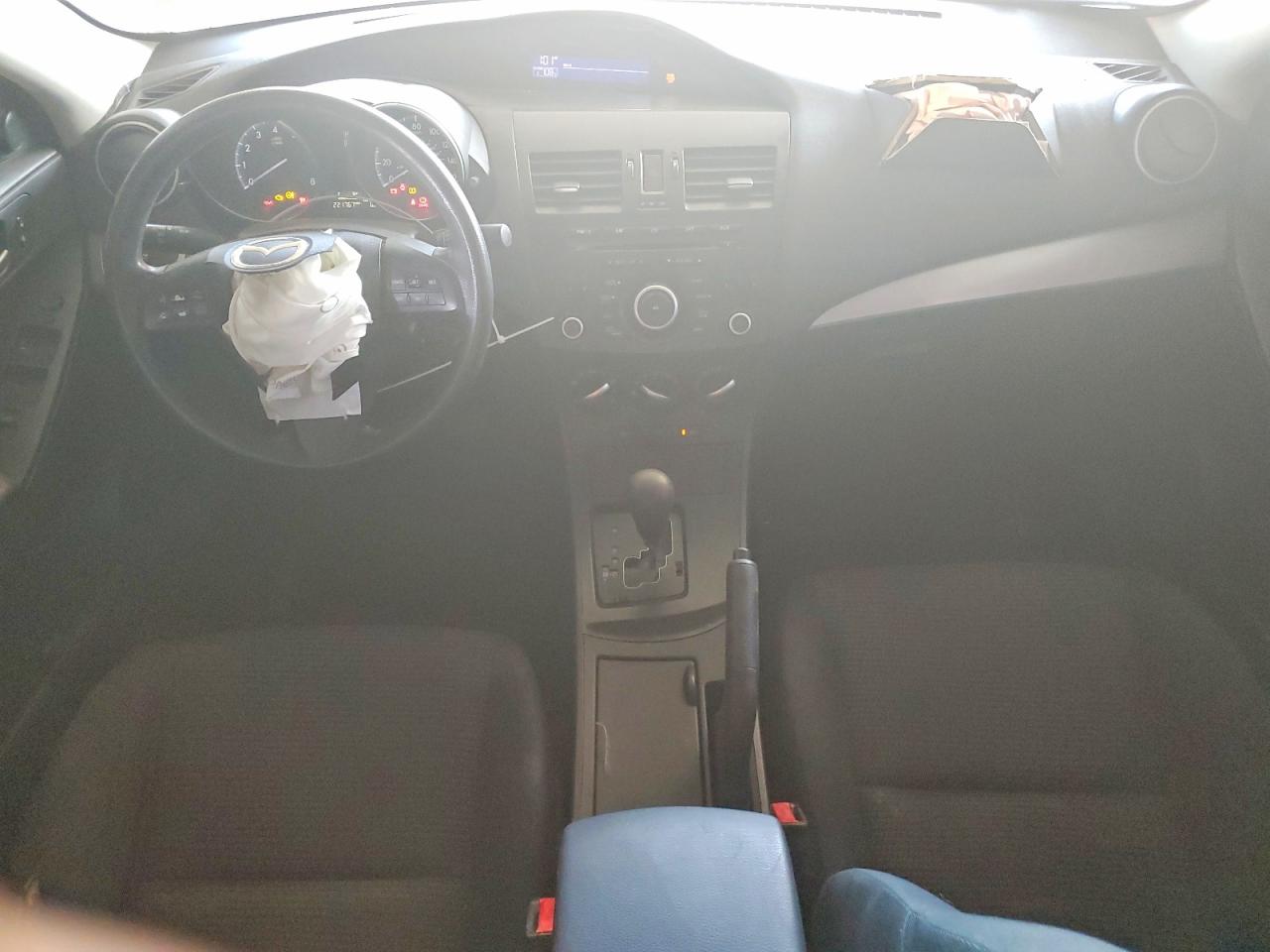 2012 Mazda 3 I White vin: JM1BL1VG3C1505248