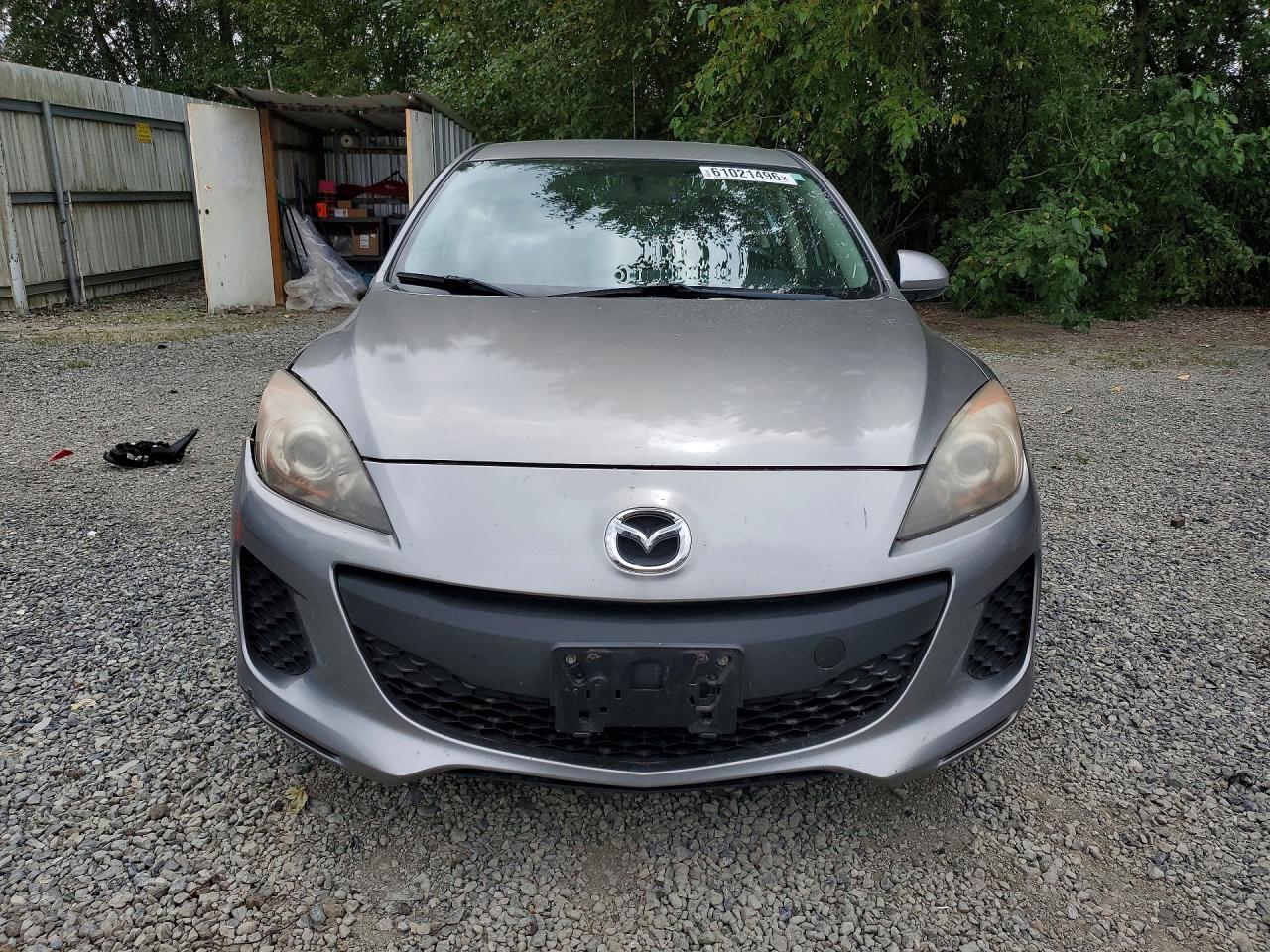 2012 Mazda 3 I Silver vin: JM1BL1VG3C1507050