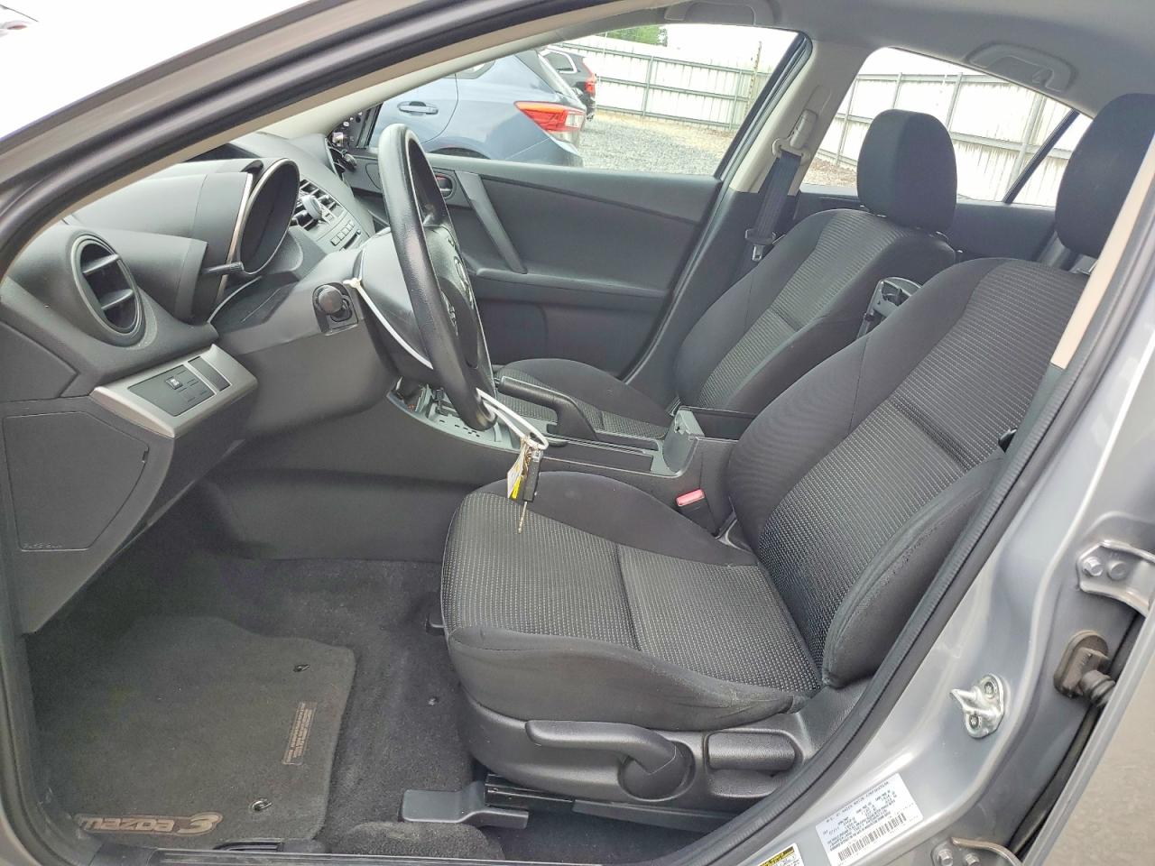 2012 Mazda 3 I Silver vin: JM1BL1VG3C1507050
