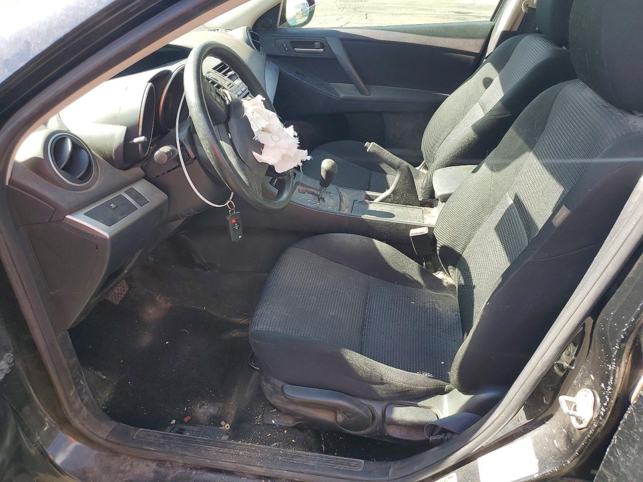 2012 Mazda 3 I Black vin: JM1BL1VG3C1508618
