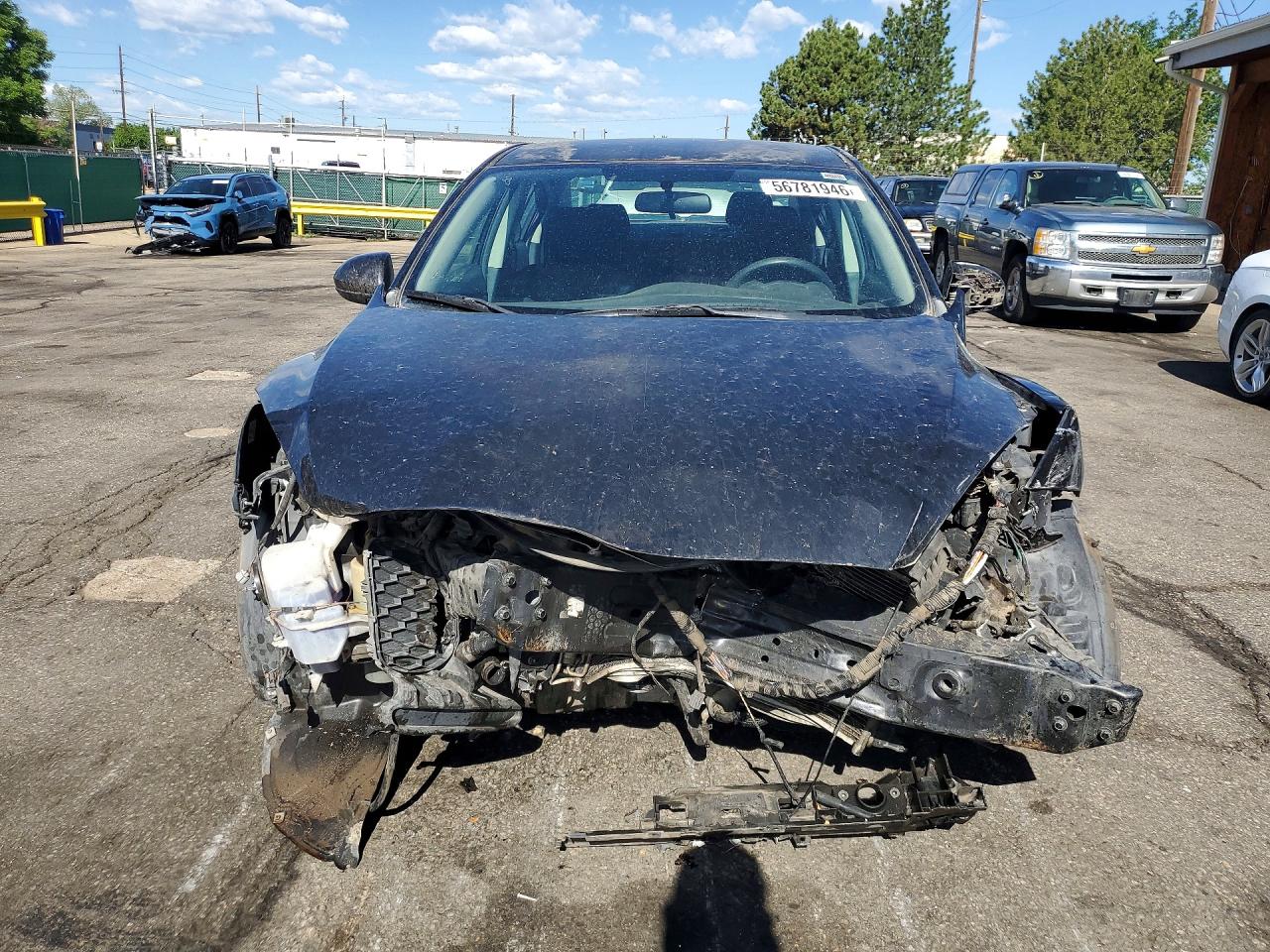 2012 Mazda 3 I Black vin: JM1BL1VG3C1508618