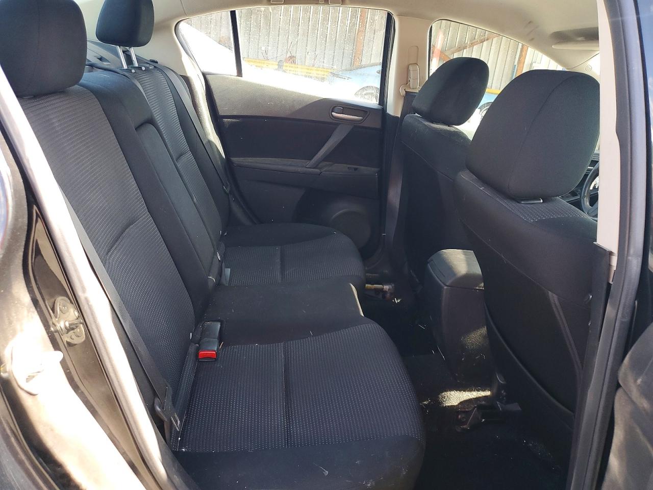 2012 Mazda 3 I Black vin: JM1BL1VG3C1508618