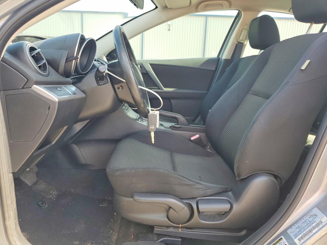 2012 Mazda 3 I Silver vin: JM1BL1VG3C1510952
