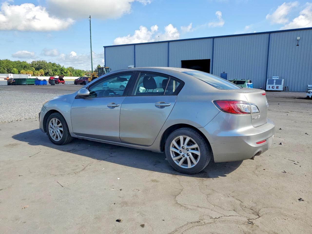 2012 Mazda 3 I Silver vin: JM1BL1VG3C1510952
