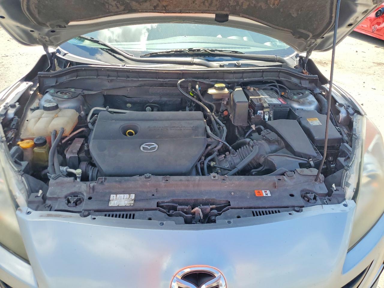 2012 Mazda 3 I Silver vin: JM1BL1VG3C1510952