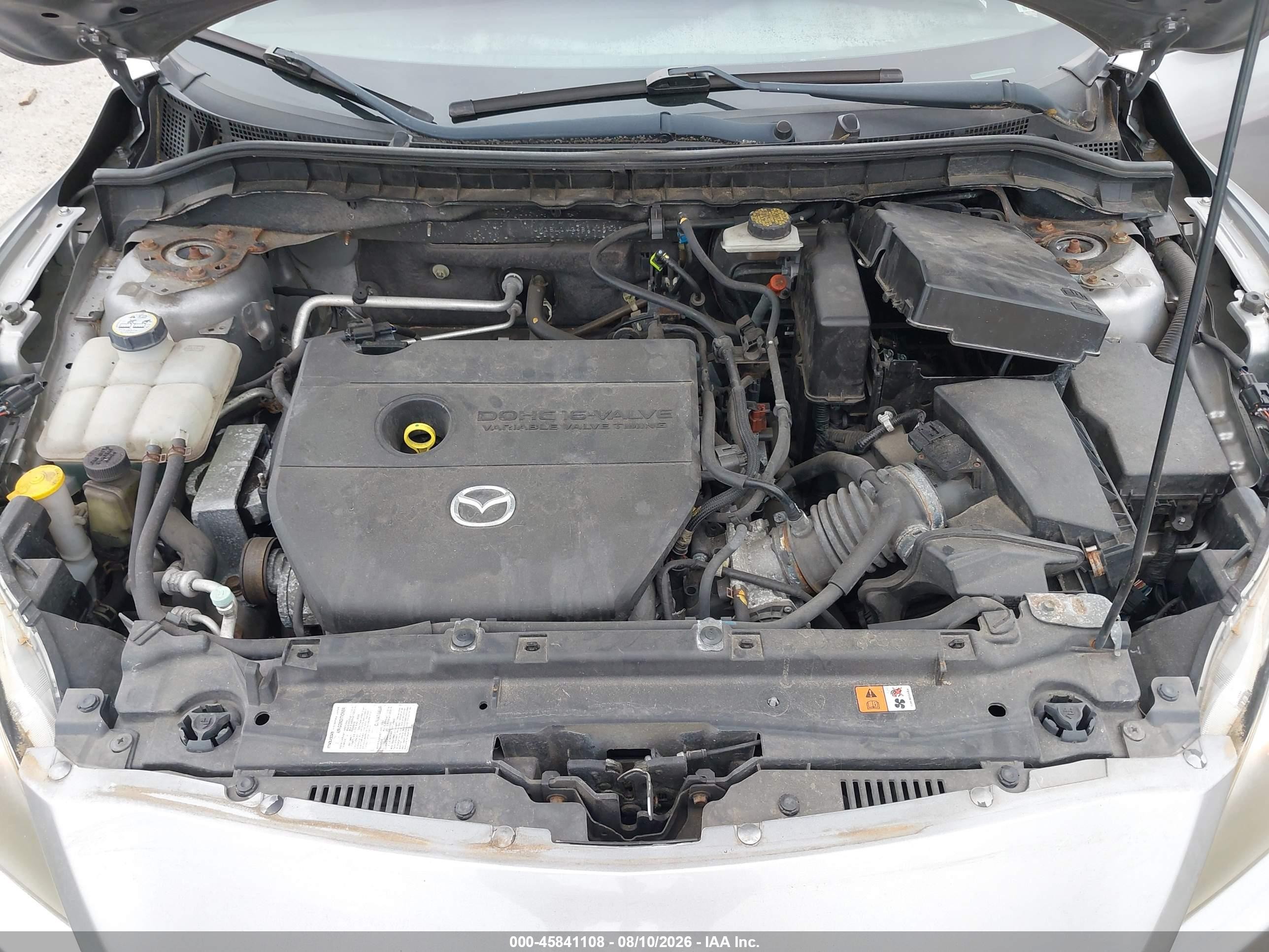 2011 Mazda Mazda3 I Touring Silver vin: JM1BL1VG4B1415623