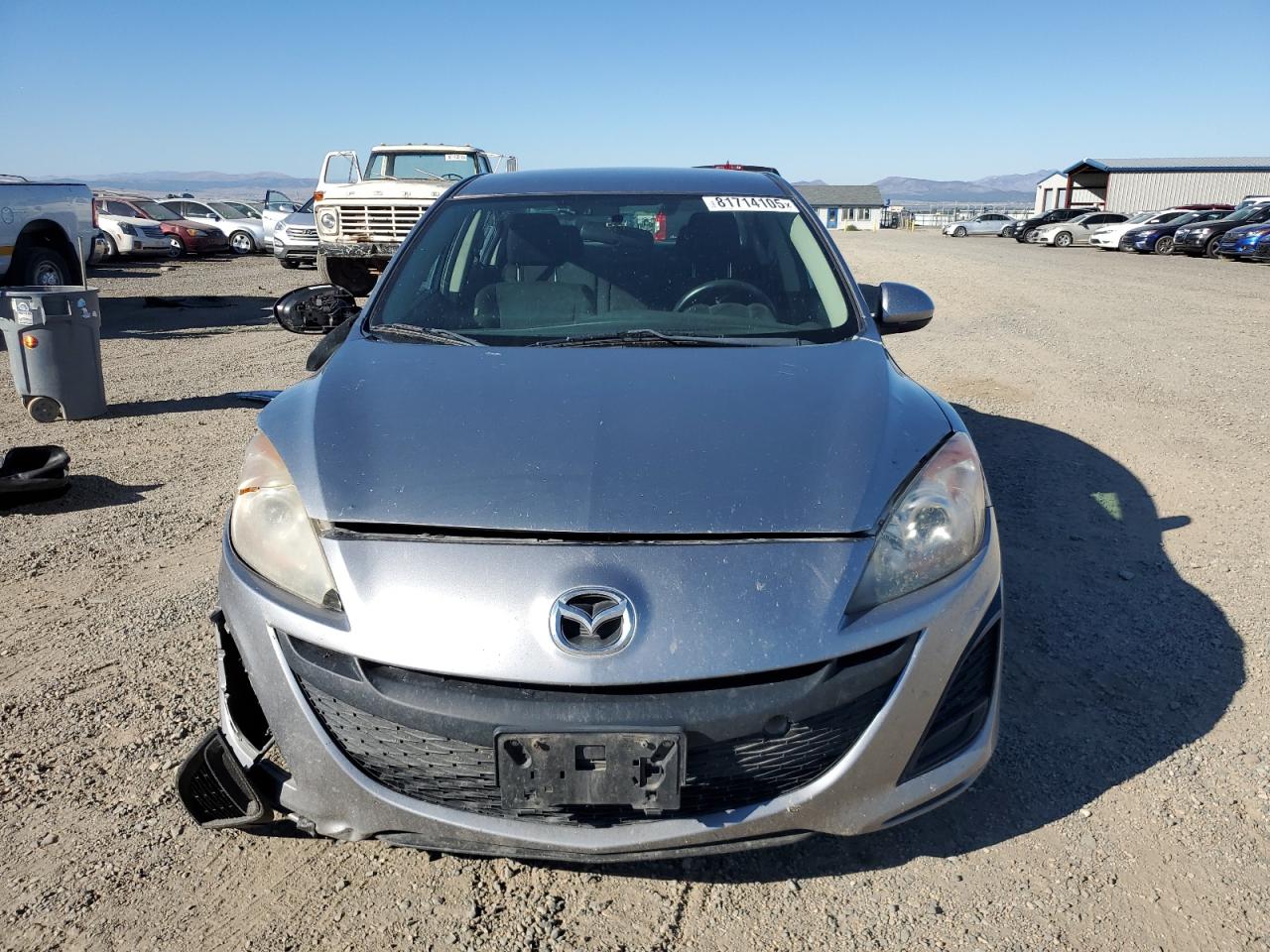 2011 Mazda 3 I Серебряный vin: JM1BL1VG5B1478956