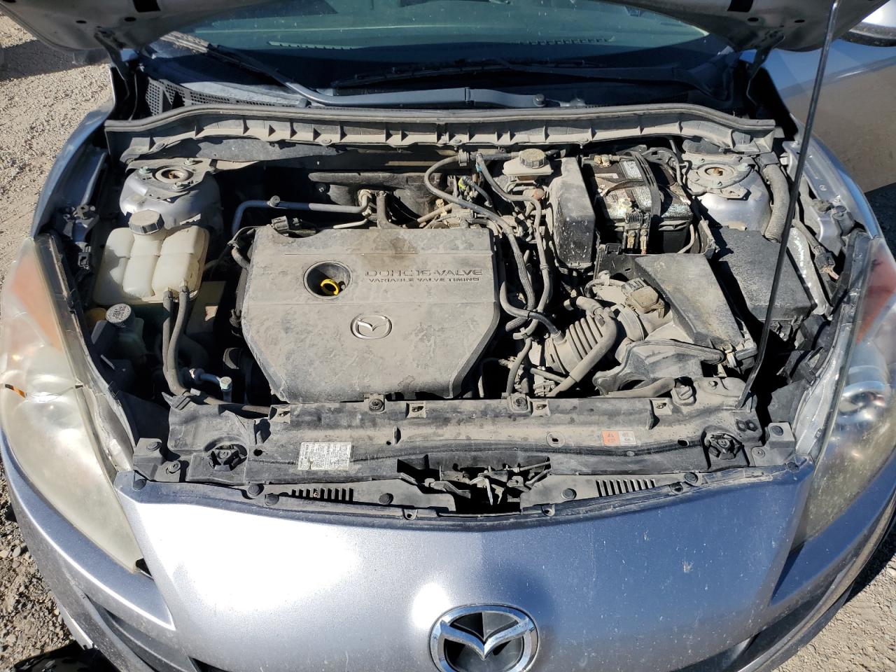 2011 Mazda 3 I Серебряный vin: JM1BL1VG5B1478956