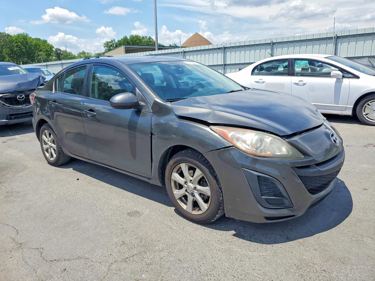 2011 Mazda 3 I Gray vin: JM1BL1VG6B1359541