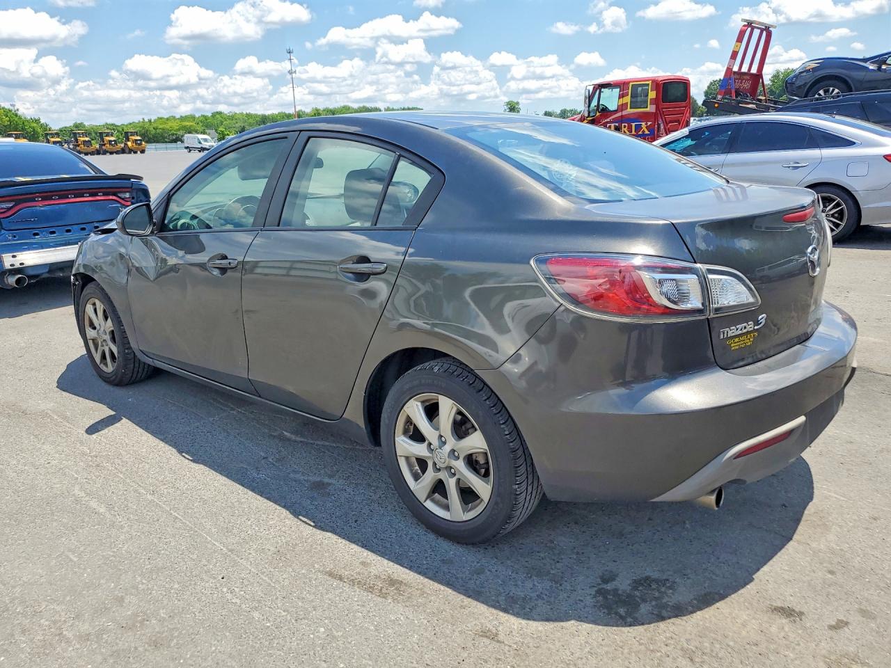 2011 Mazda 3 I Gray vin: JM1BL1VG6B1359541