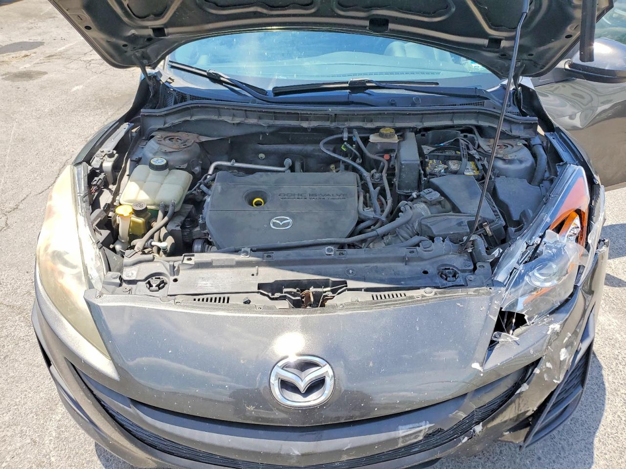 2011 Mazda 3 I Gray vin: JM1BL1VG6B1359541
