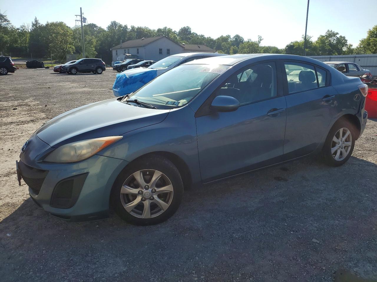 2011 Mazda 3 I Blue vin: JM1BL1VG6B1378204