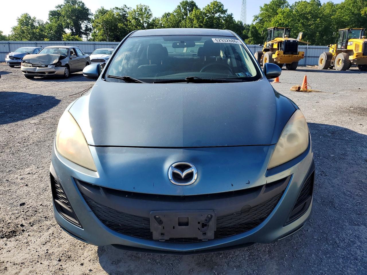 2011 Mazda 3 I Blue vin: JM1BL1VG6B1378204