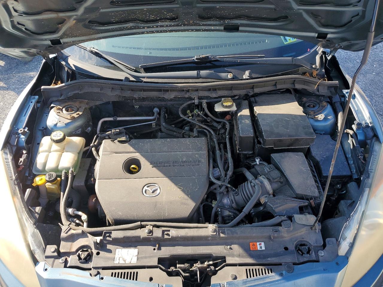 2011 Mazda 3 I Blue vin: JM1BL1VG6B1378204