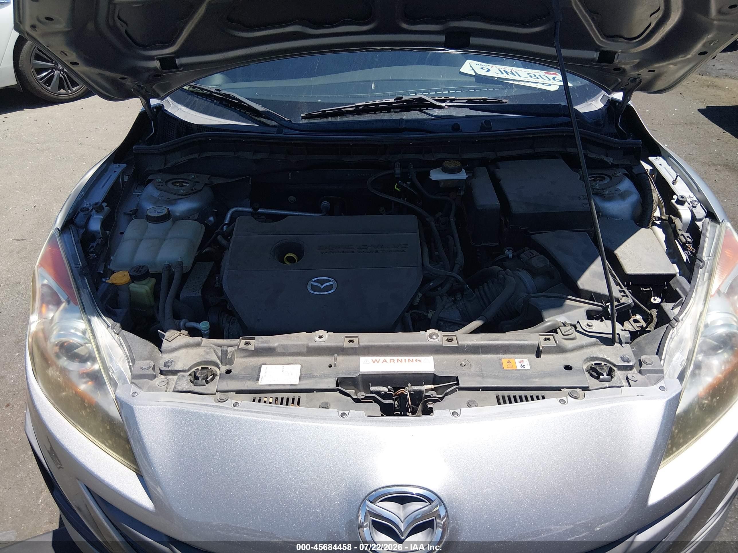 2011 Mazda Mazda3 I Touring Gray vin: JM1BL1VG6B1388439