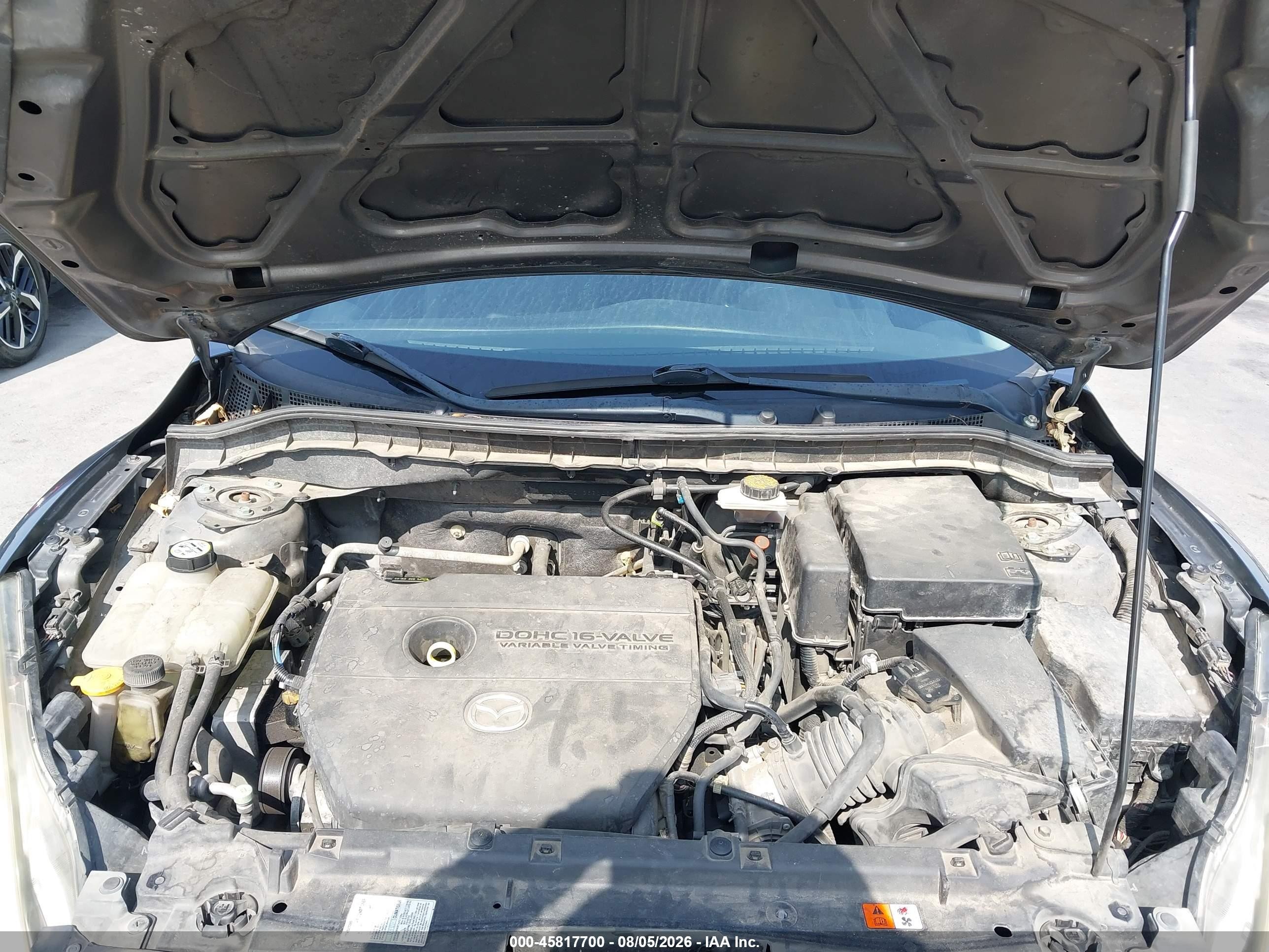 2011 Mazda Mazda3 I Touring Gray vin: JM1BL1VG6B1401870