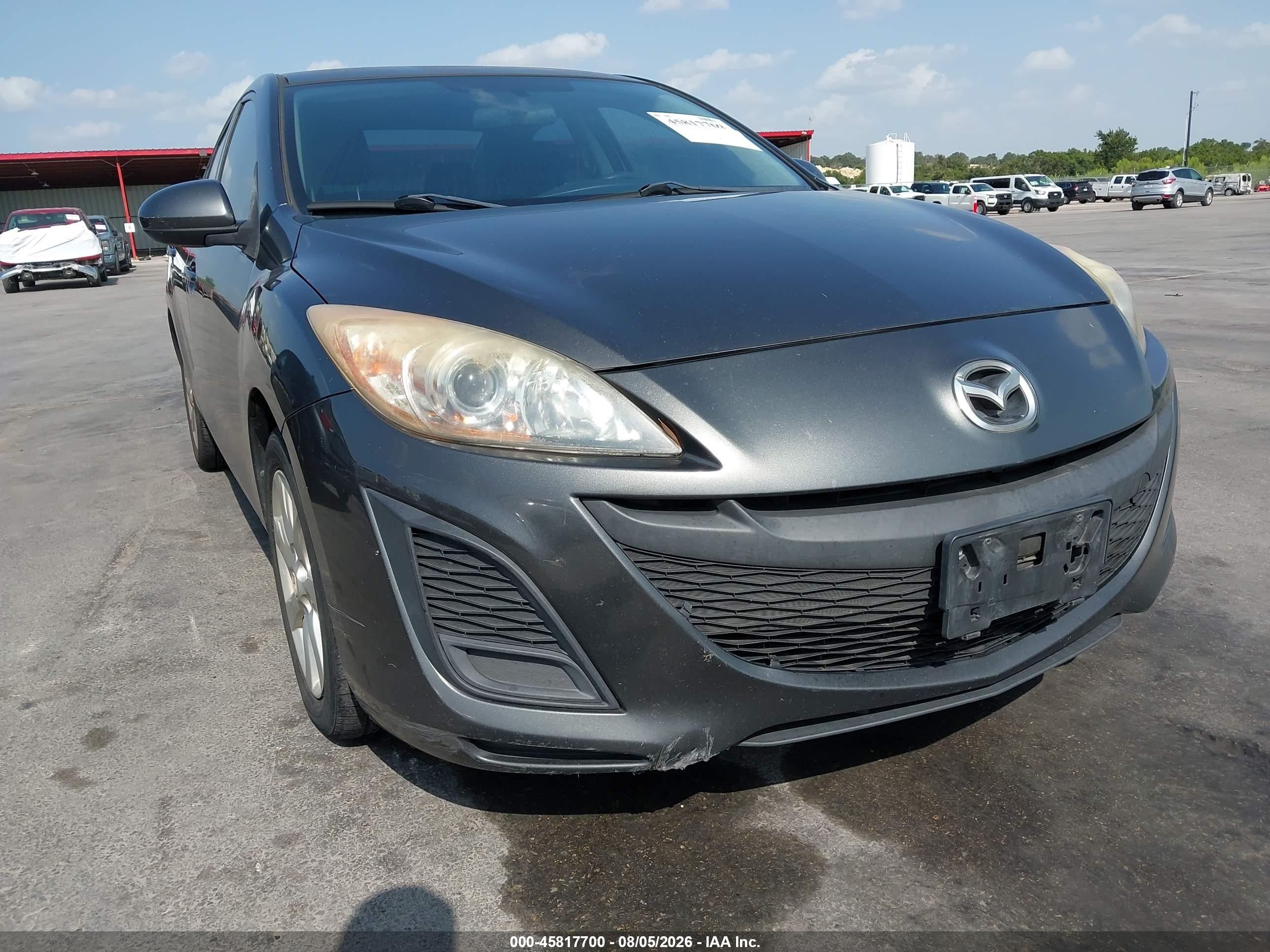 2011 Mazda Mazda3 I Touring Gray vin: JM1BL1VG6B1401870