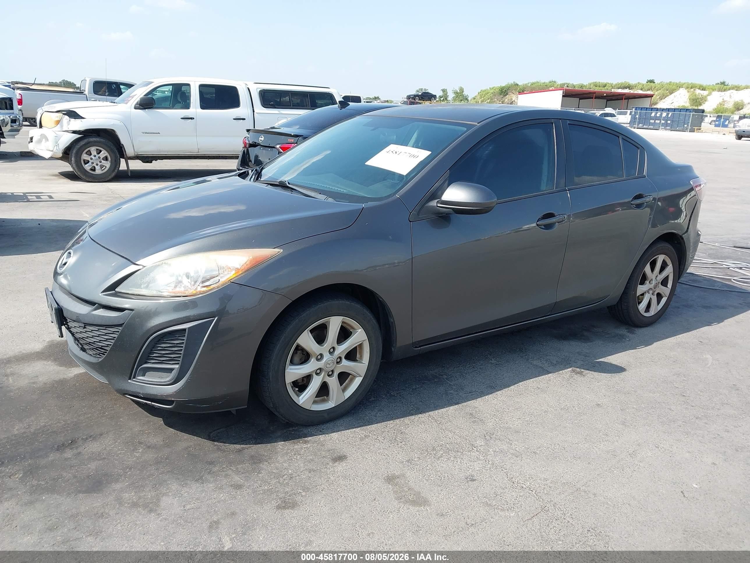 2011 Mazda Mazda3 I Touring Gray vin: JM1BL1VG6B1401870