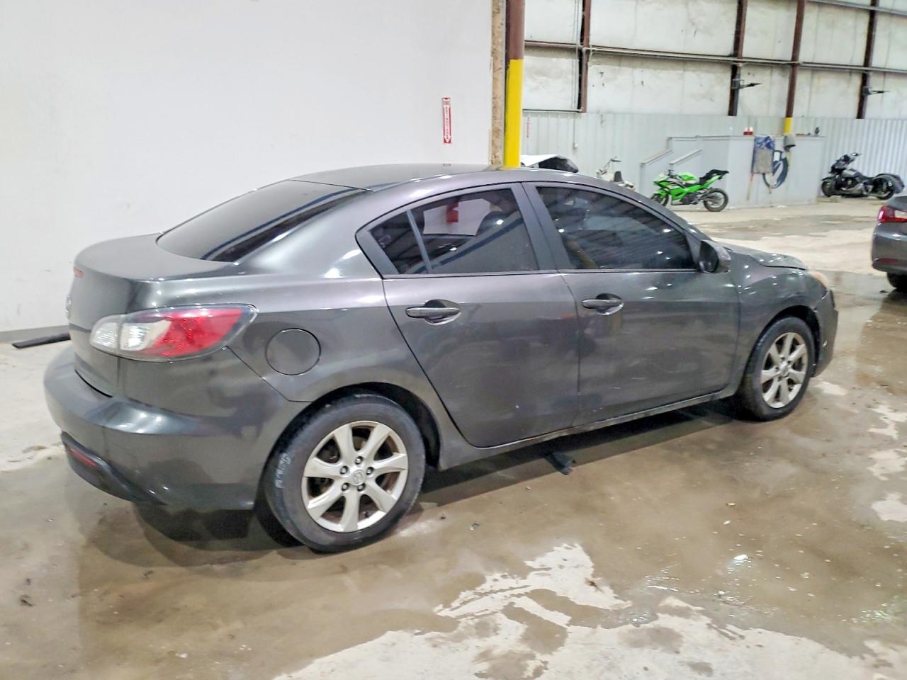 2011 Mazda 3 I Gray vin: JM1BL1VG7B1419035