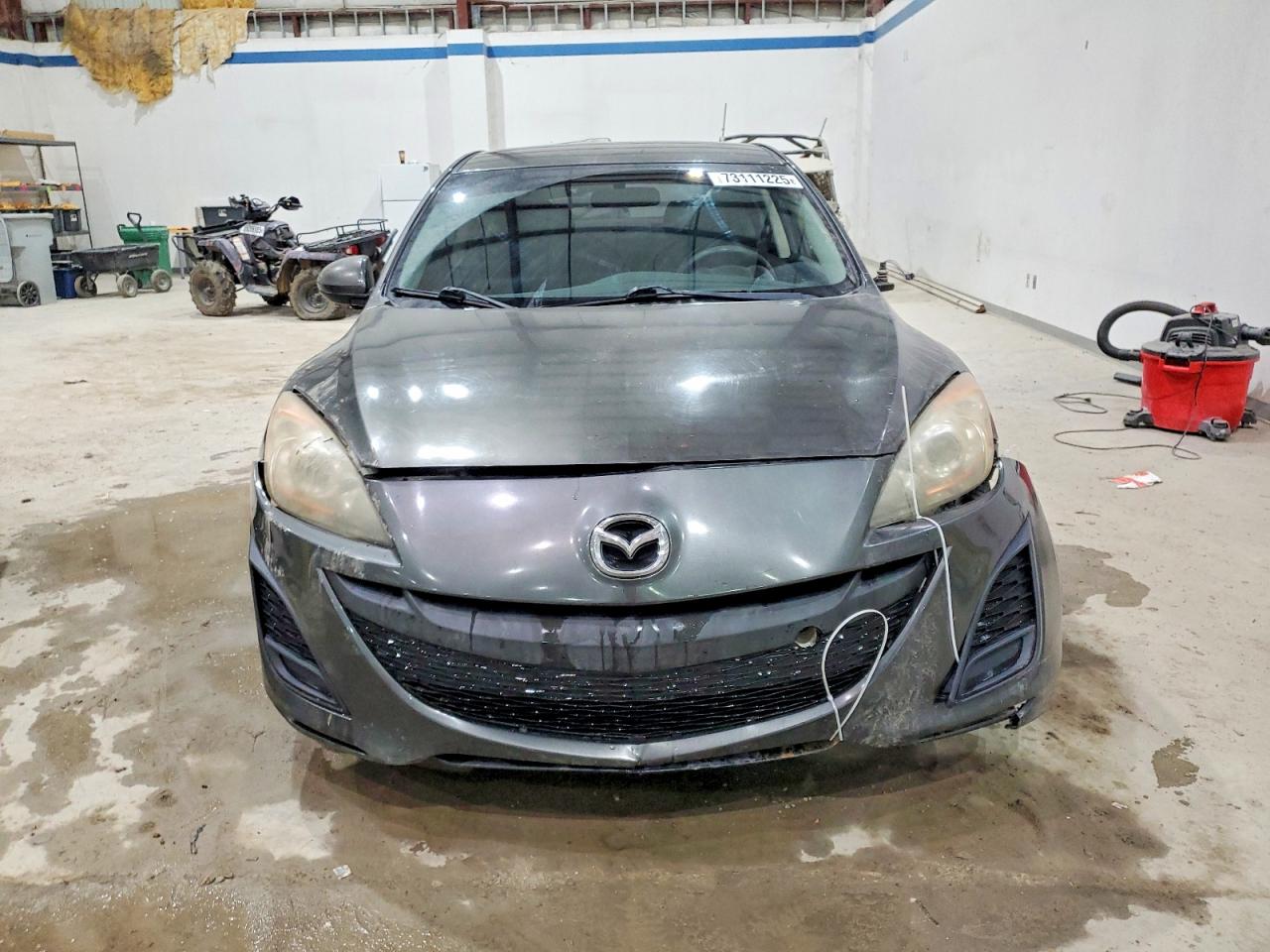 2011 Mazda 3 I Gray vin: JM1BL1VG7B1419035