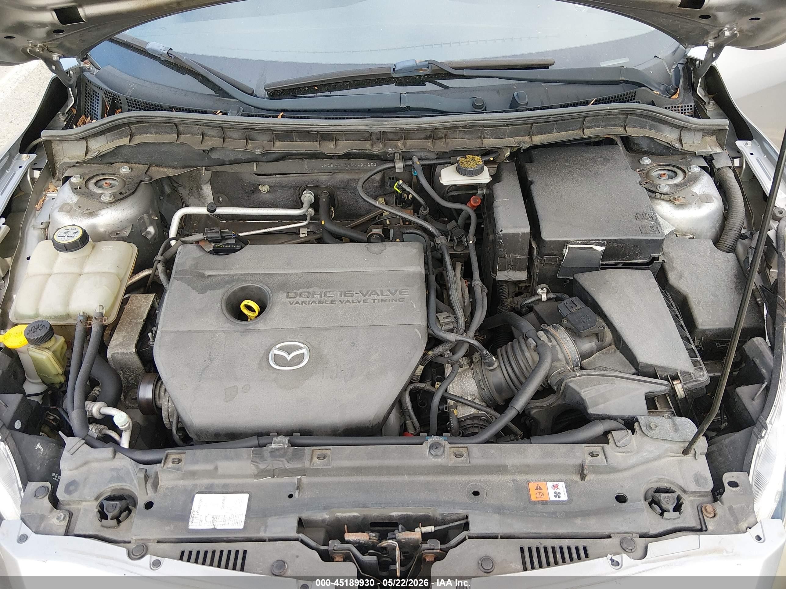 2011 Mazda Mazda3 I Touring Silver vin: JM1BL1VG7B1424252