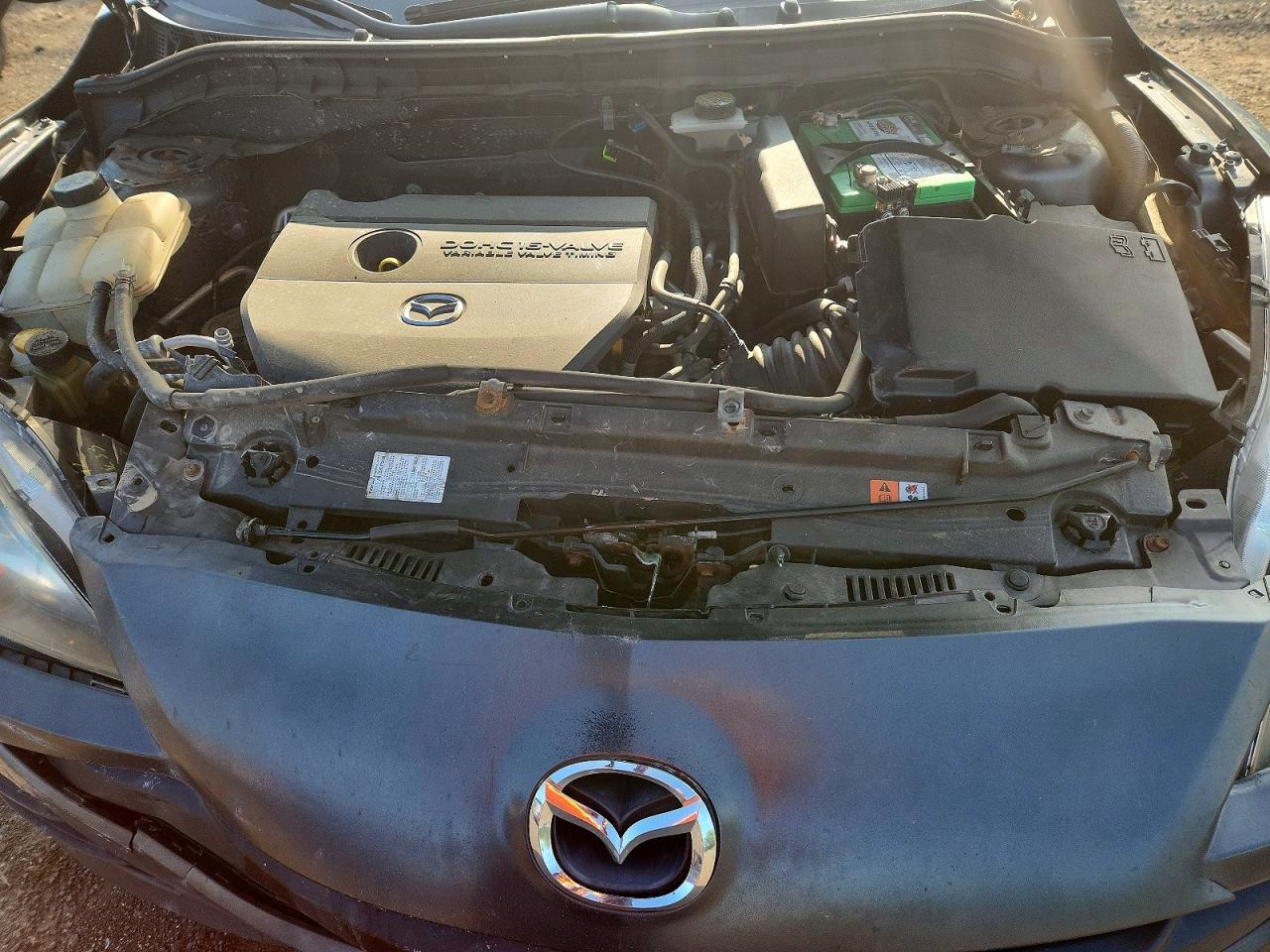 2011 Mazda 3 I Серый vin: JM1BL1VG8B1369407