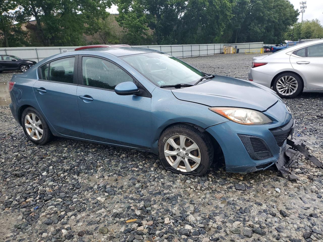 2011 Mazda 3 I Blue vin: JM1BL1VG8B1407184