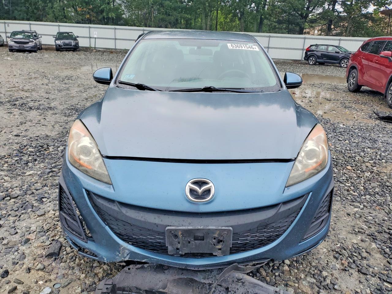 2011 Mazda 3 I Blue vin: JM1BL1VG8B1407184