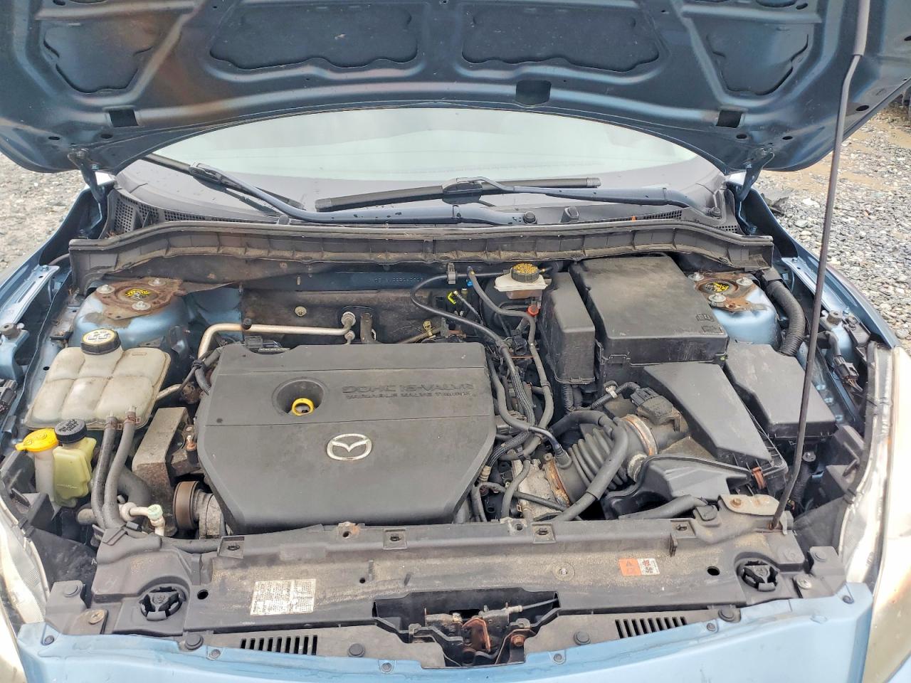 2011 Mazda 3 I Blue vin: JM1BL1VG8B1407184