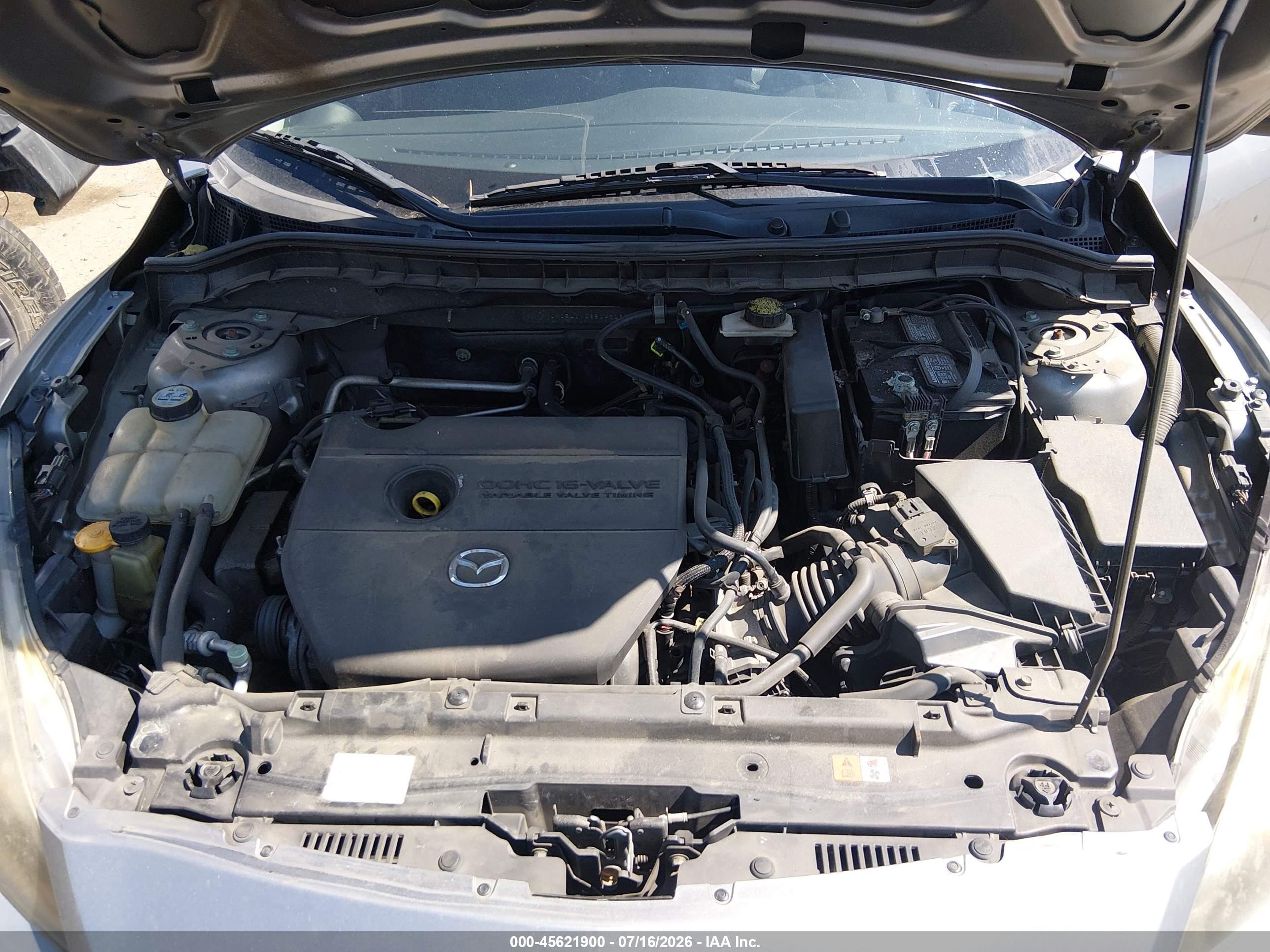 2011 Mazda Mazda3 I Touring Серый vin: JM1BL1VG8B1461309