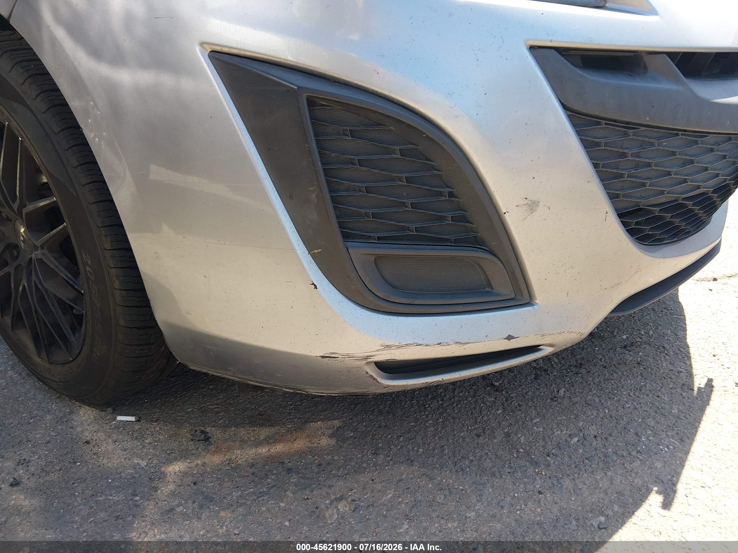 2011 Mazda Mazda3 I Touring Серый vin: JM1BL1VG8B1461309