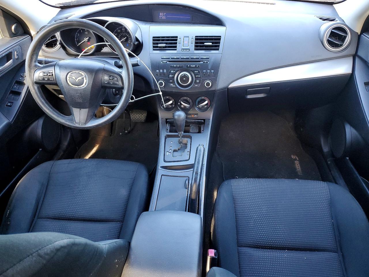 2012 Mazda 3 I Gray vin: JM1BL1VG8C1506976