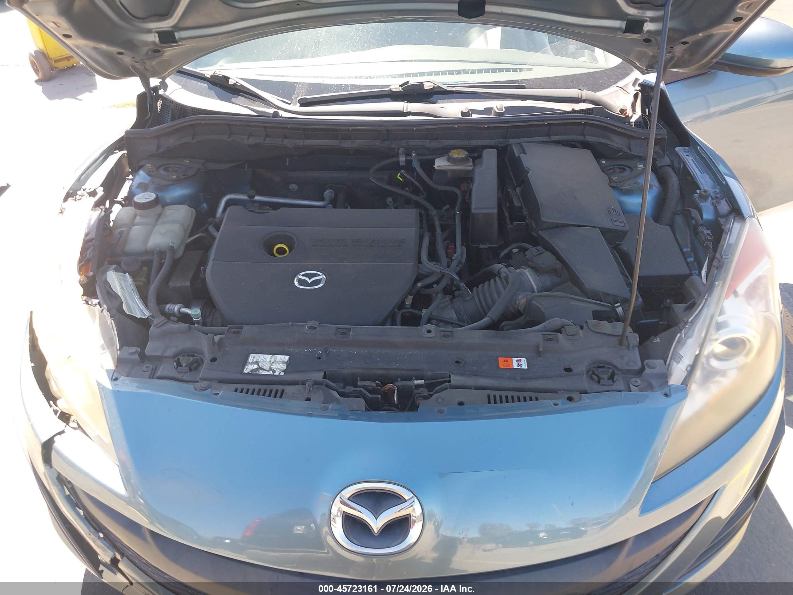 2011 Mazda Mazda3 I Touring Green vin: JM1BL1VGXB1429462