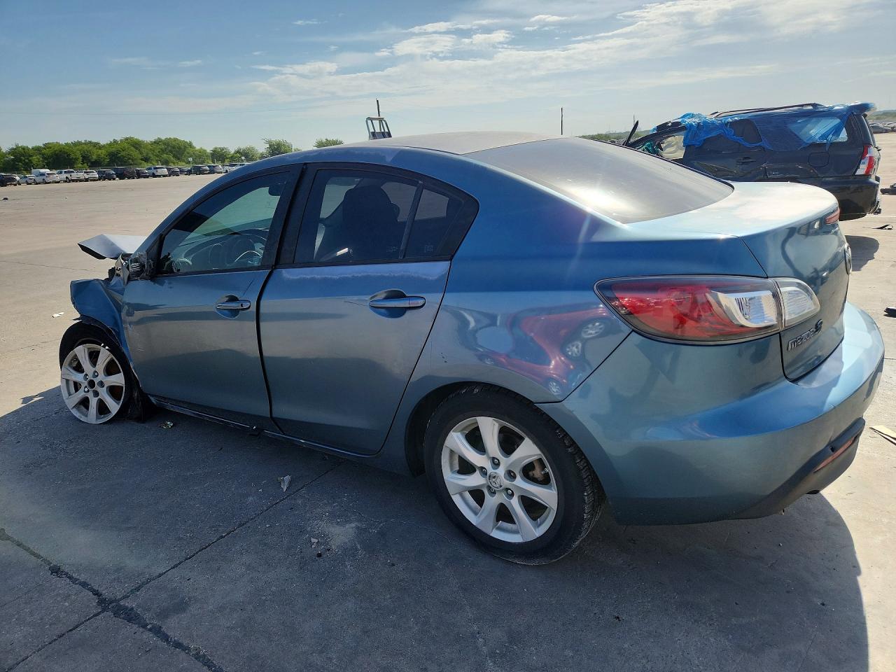 2011 Mazda 3 I Бирюзовый vin: JM1BL1VGXB1443846