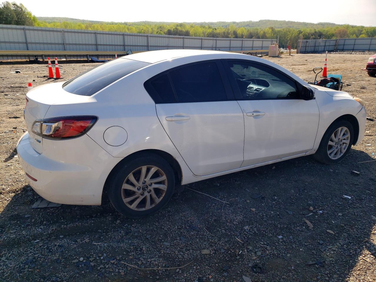 2013 Mazda 3 I White vin: JM1BL1VP2D1805283