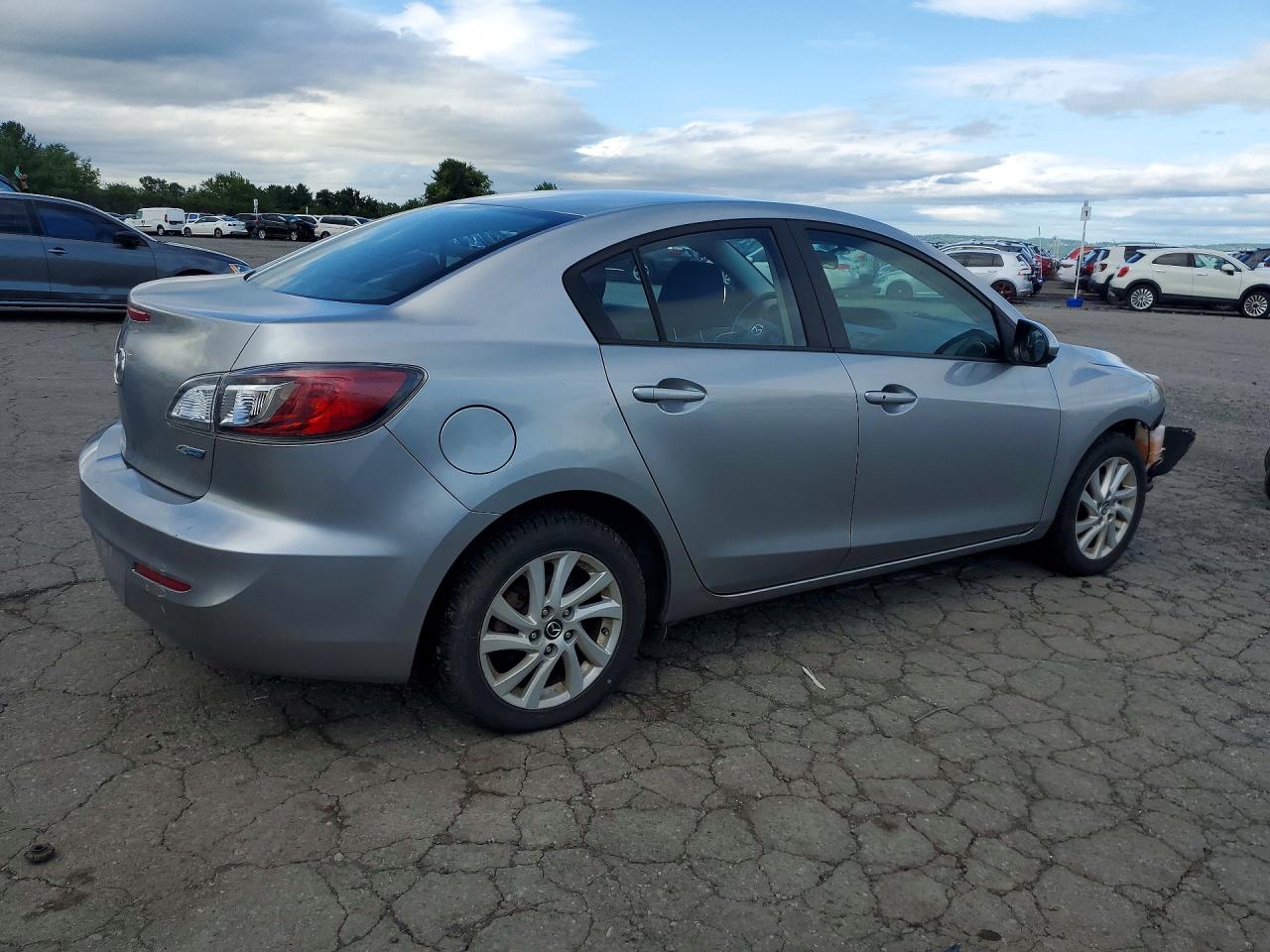 2013 Mazda 3 I Silver vin: JM1BL1VP2D1820012