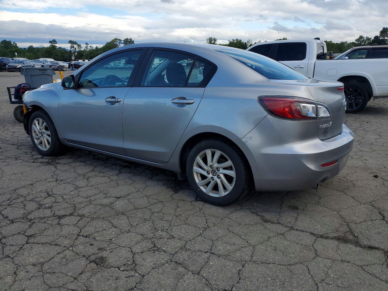 2013 Mazda 3 I Silver vin: JM1BL1VP2D1820012