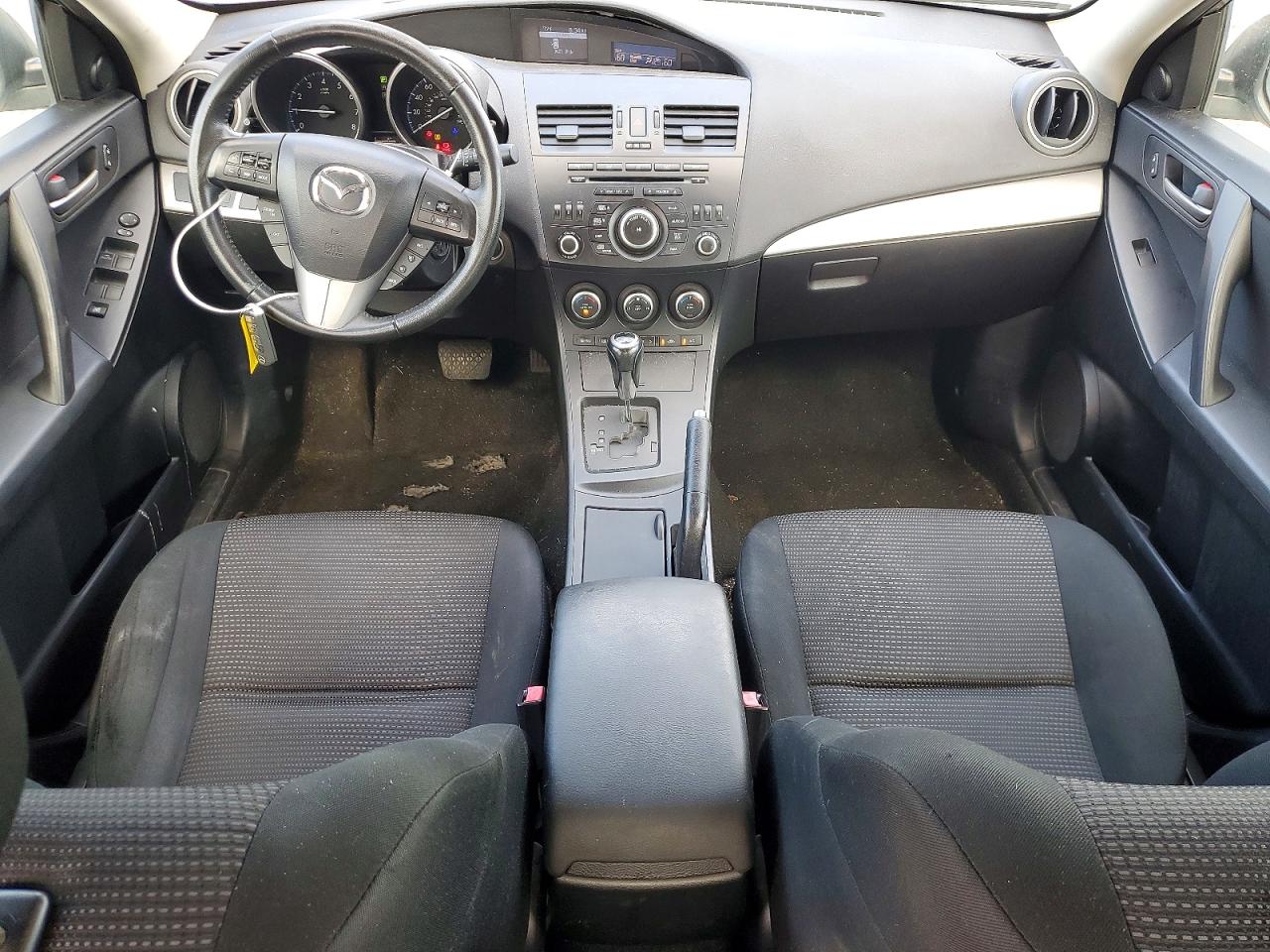 2013 Mazda 3 I Silver vin: JM1BL1VP2D1820012