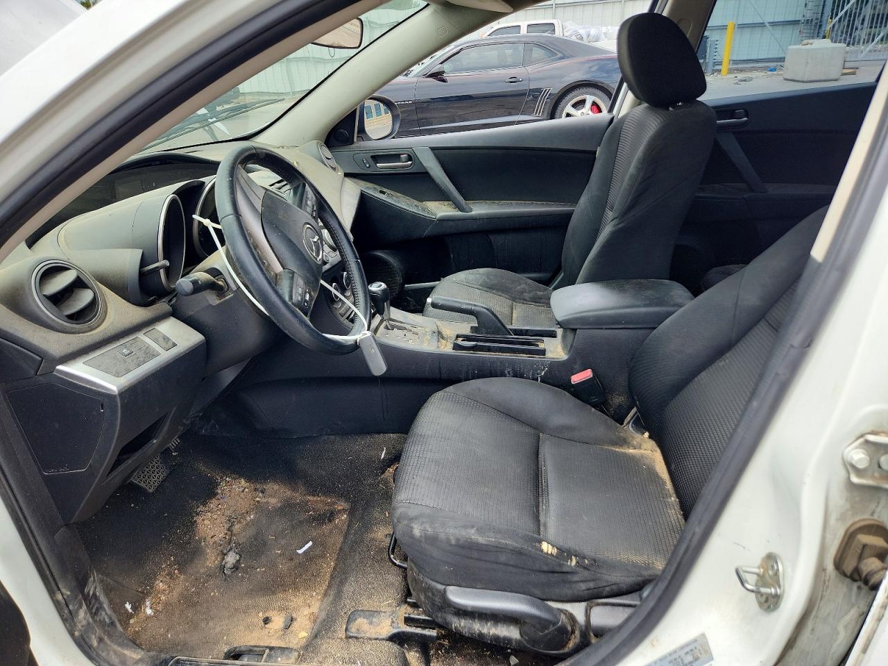 2013 Mazda 3 I White vin: JM1BL1VP4D1748780