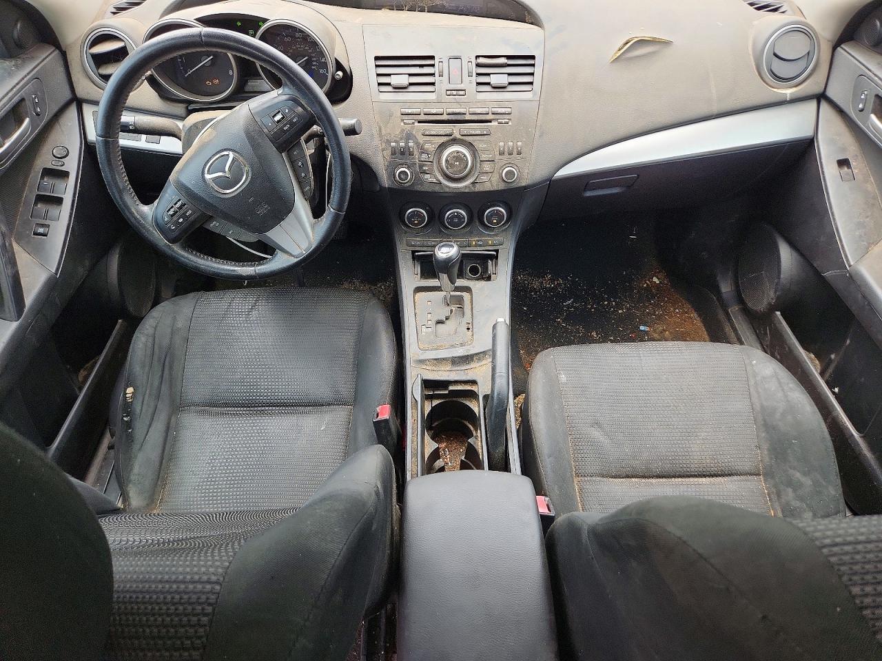 2013 Mazda 3 I White vin: JM1BL1VP4D1748780