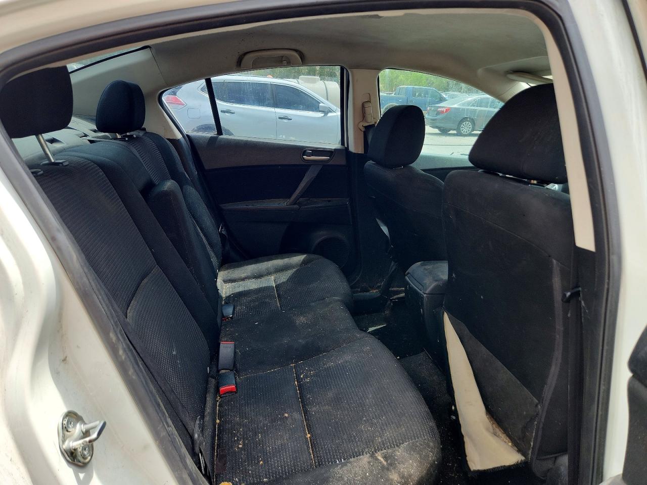 2013 Mazda 3 I White vin: JM1BL1VP4D1748780