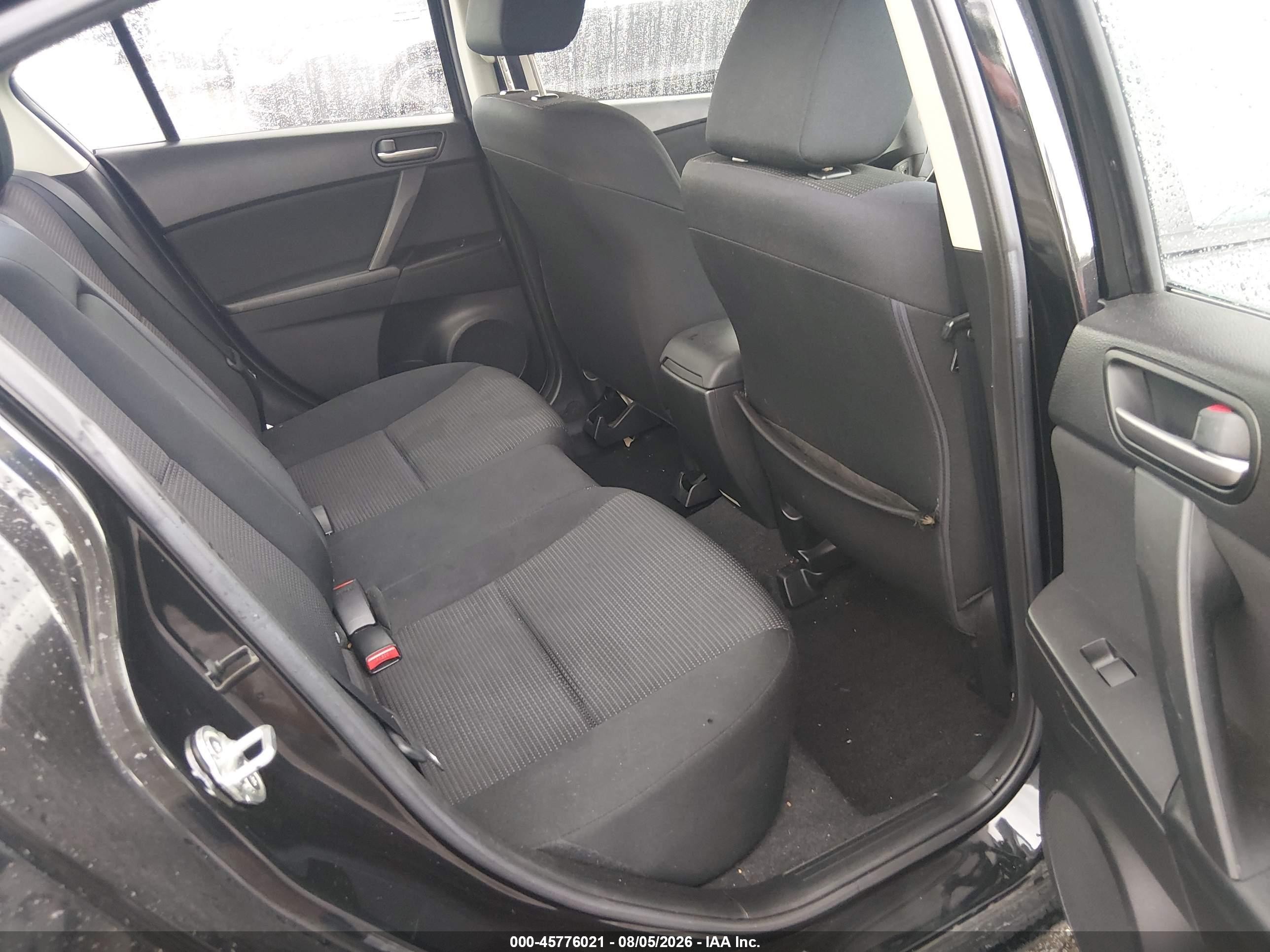 2013 Mazda Mazda3 I Touring Black vin: JM1BL1VP5D1811398