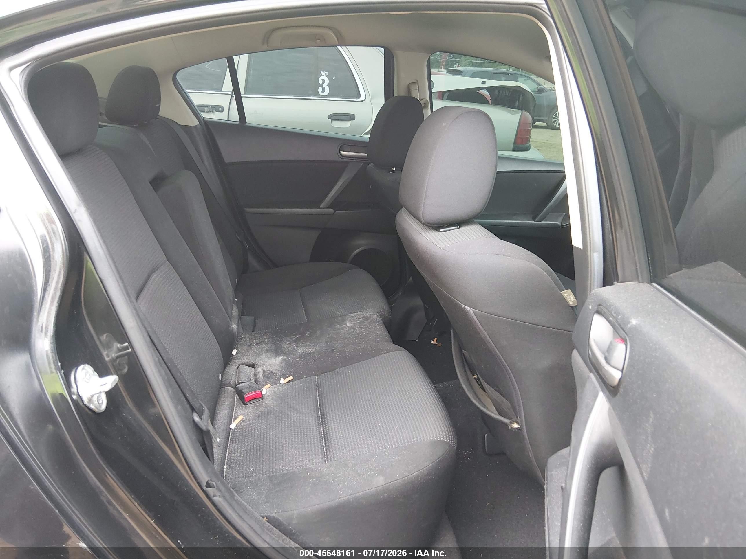 2013 Mazda Mazda3 I Touring Black vin: JM1BL1VP6D1804055