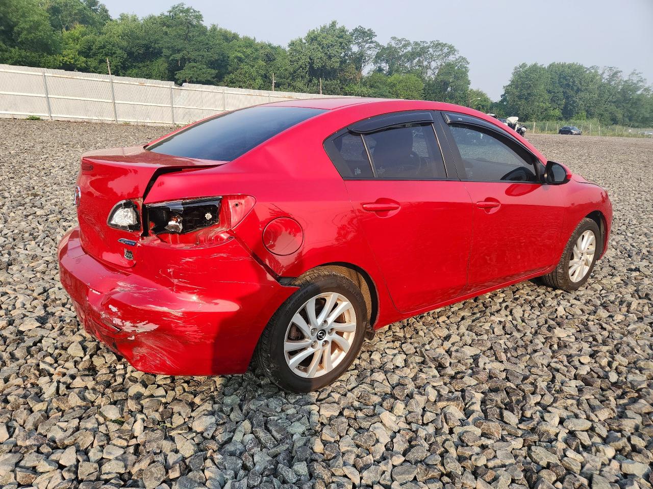 2013 Mazda 3 I Red vin: JM1BL1VPXD1804740