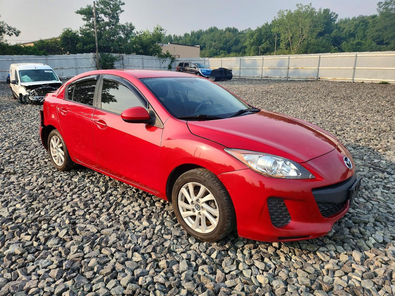 2013 Mazda 3 I Red vin: JM1BL1VPXD1804740